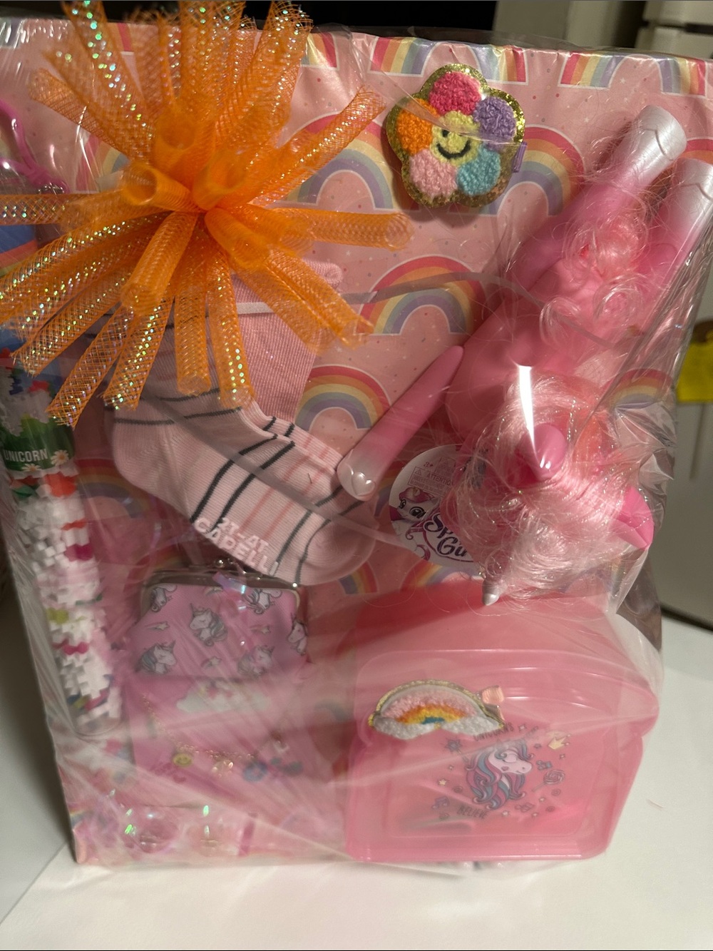 Pink Unicorn Party Favor Gift Set by